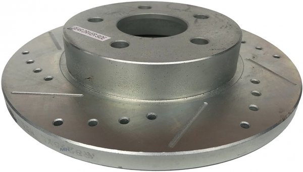 Tylna WIERCONA nacinana tarcza hamulcowa POWERSTOP Pontiac G5 2007-2009