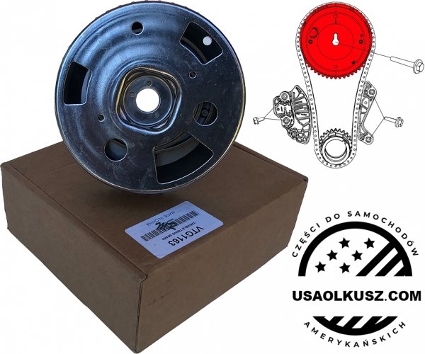 Koło zębate VVT wałka rozrządu silnika Dodge RAM V8 2009-
