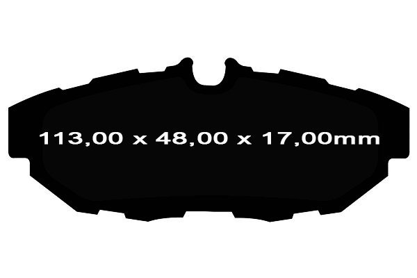 Tylne klocki Ultimax2 + NACINANE tarcze hamulcowe EBC seria BSD Ford Mustang 2005-2014