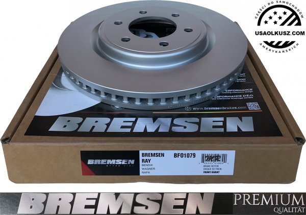 Przednie klocki + tarcze hamulcowe 350mm Ford Bronco Raptor 3,0 V6 2022-2024