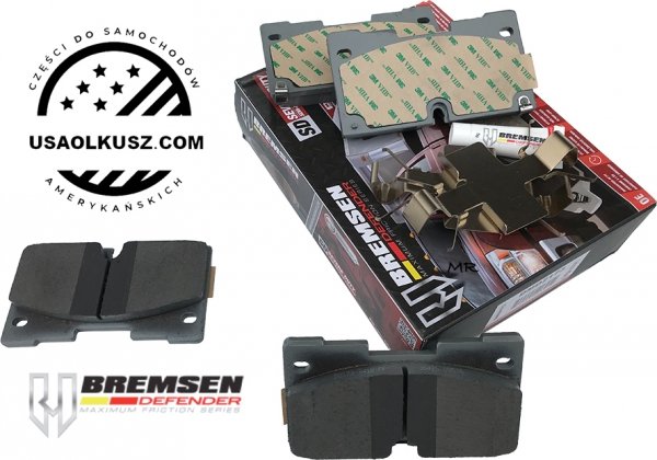 Klocki hamulcowe przednie DEFENDER GMC Sierra 1500 2019-