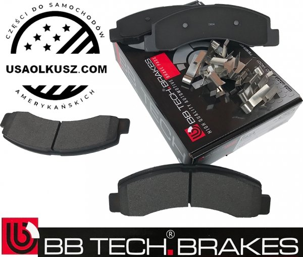 Przednie klocki + tarcze hamulcowe Ford F-350 F-450 F-550 4x4 -2004