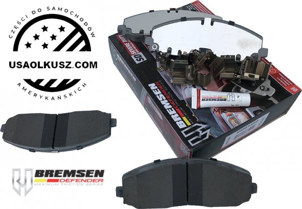 Klocki hamulcowe przednie DEFENDER Chrysler Voyager Town Country 2012-2016