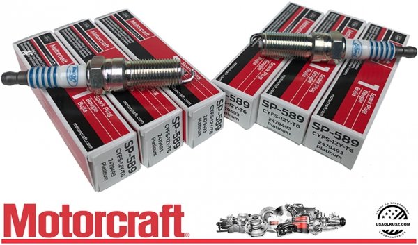 Świece zapłonowe MOTORCRAFT SP520 Ford F-150 V6 2011-