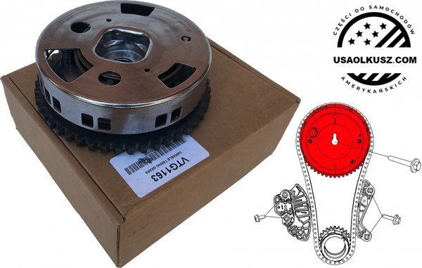 Koło zębate VVT wałka rozrządu silnika Dodge RAM V8 2009-
