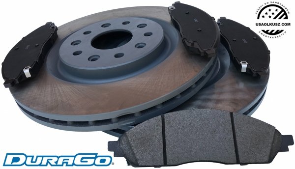 Przednie klocki + tarcze hamulcowe 350mm BR3 Chrysler Pacifica AWD 2020-