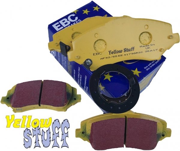 Klocki hamulcowe przednie EBC YELLOWSTUFF Jeep Liberty 2008- 