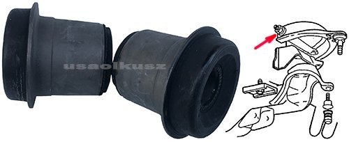 Tuleje przedniego górnego wahacza Dodge Ram RWD -2002