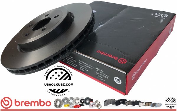 Tarcza hamulcowa przednia 345mm BREMBO Dodge Charger