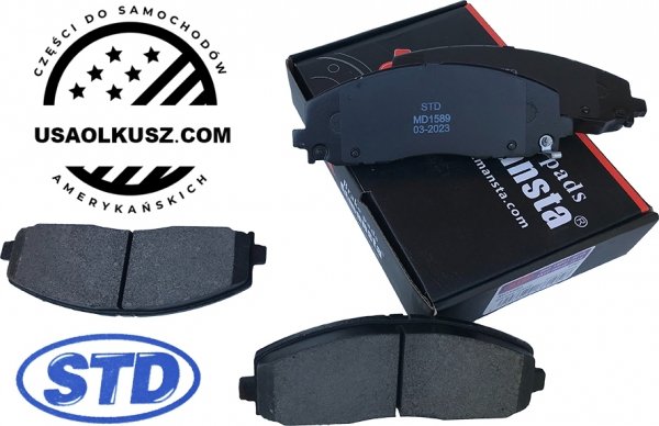 Klocki hamulcowe przednie Dodge RAM Cargo Van 2012-