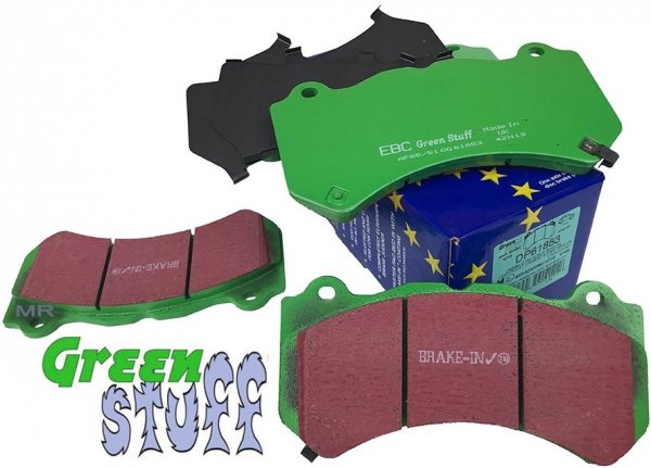 Przednie klocki GreenStuff + tarcze hamulcowe Dodge Challenger SRT Hellcat Demon -2020