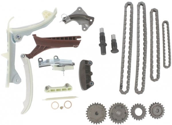 Rozrząd kpl łańcuchy ślizgi koła zębate oraz napinacze Ford Ranger 4,0 V6 2001-
