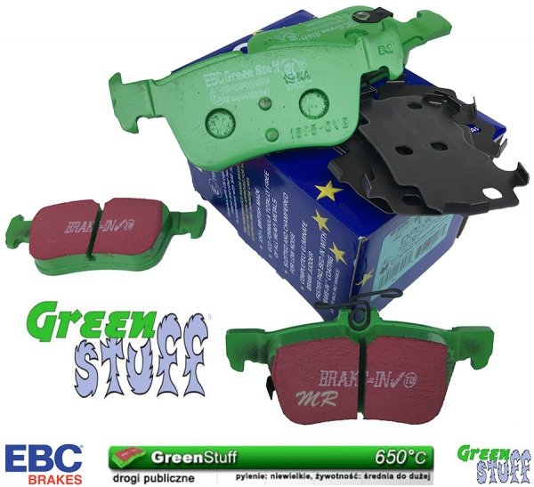 Klocki hamulcowe tylne EBC GreenStuff Ford Bronco Sport 2021-