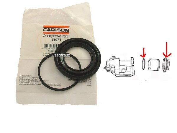 Zestaw naprawczy przedniego zacisku hamulcowego Buick Terraza 2005-2007