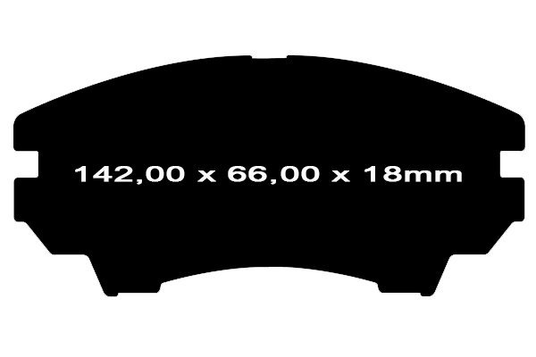 Klocki hamulcowe przednie DBA STREET SERIES Chevrolet Caprice 2011-2014