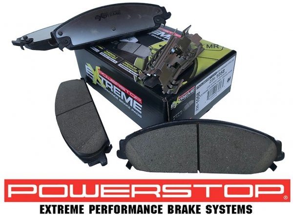 Przednie CERAMICZNE klocki hamulcowe POWERSTOP Z26 Dodge Caliber 2,4 Turbo 