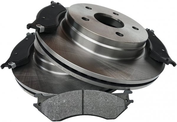 Przednie klocki oraz tarcze hamulcowe Dodge RAM 1500 2002-2005