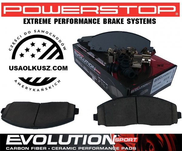 Klocki hamulcowe przednie POWERSTOP Z23 EVOLUTION SPORT Jeep Gladiator