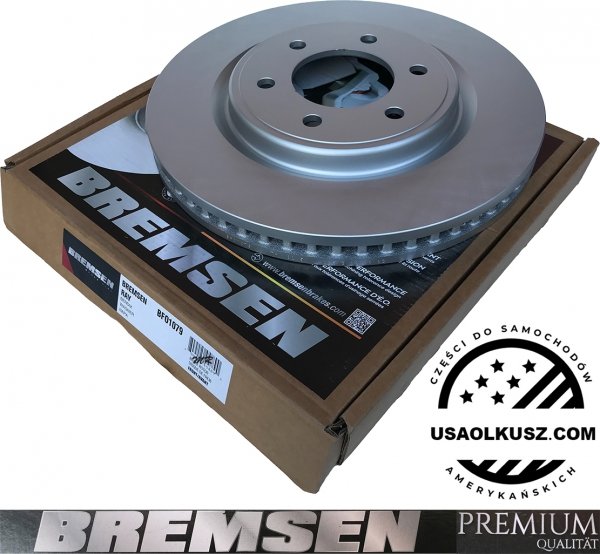Przednie klocki + tarcze hamulcowe 350mm Ford Bronco Raptor 3,0 V6 2022-2024