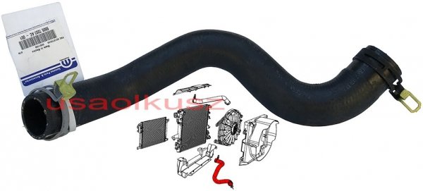 Wąż chłodnicy dolny Jeep Wrangler JK 3,8 V6