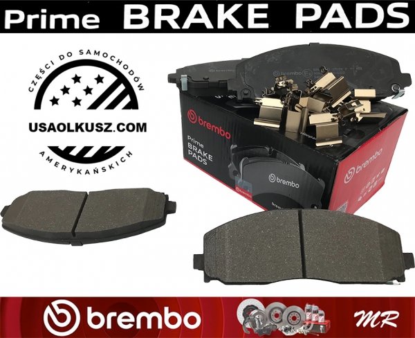 Klocki oraz tarcze hamulcowe przednie BREMBO Chrysler Pacifica 2017-