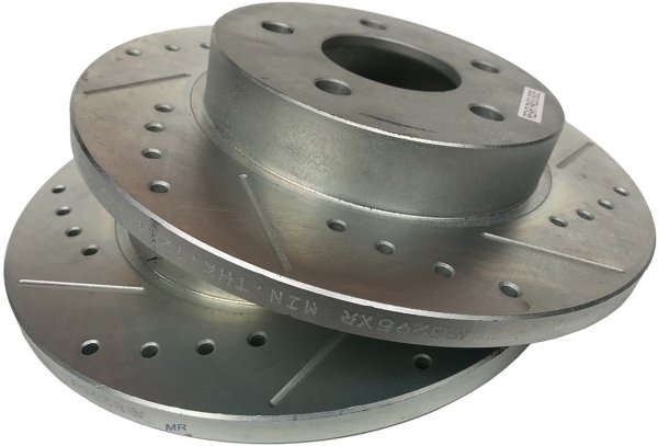 Tylna WIERCONA nacinana tarcza hamulcowa POWERSTOP Saturn Ion 2004-2007