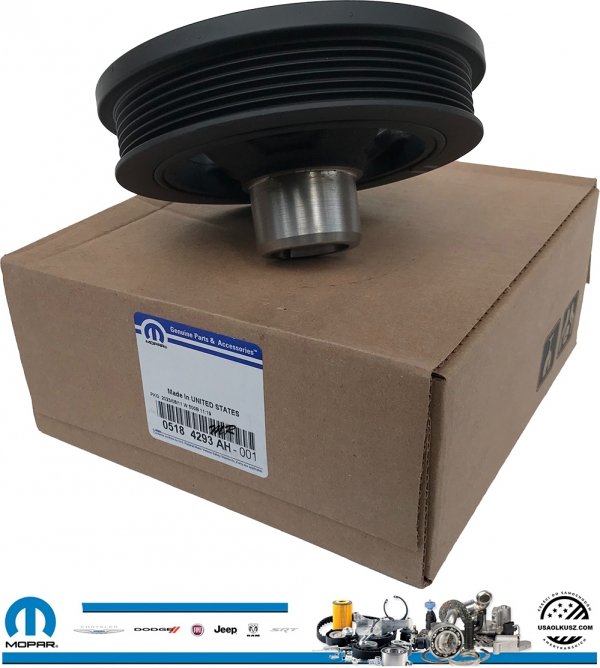 Koło pasowe wału silnika Volkswagen Routan 3,6 V6