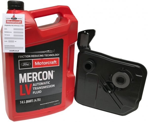 Filtr olej Motorcraft Mercon LV skrzyni biegów 6F35 Ford Escape 2013-