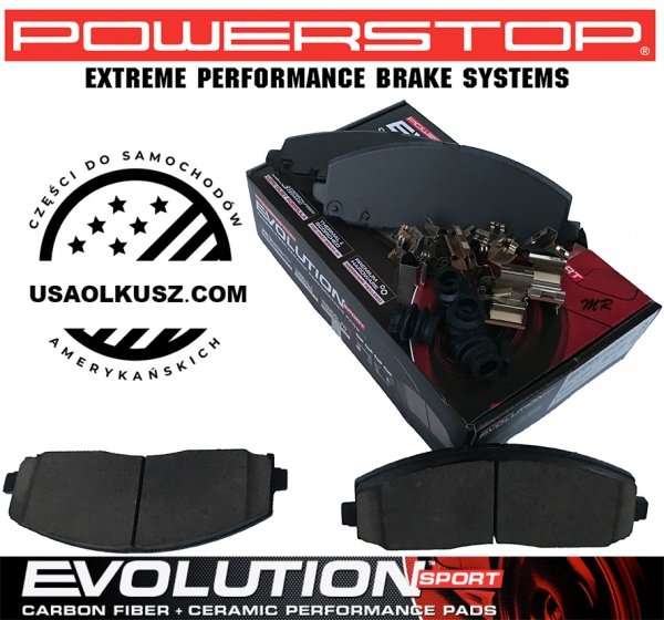 Klocki hamulcowe przednie POWERSTOP Z23 EVOLUTION SPORT Dodge Journey 2012-