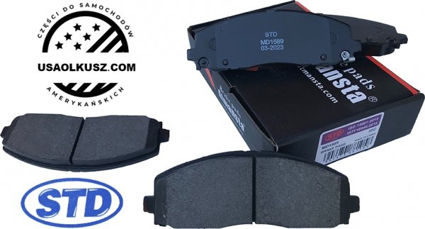 Klocki hamulcowe przednie Volkswagen Routan 2012-