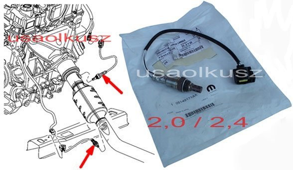 Sonda lambda lewa MOPAR Fiat Freemont 3,6 V6