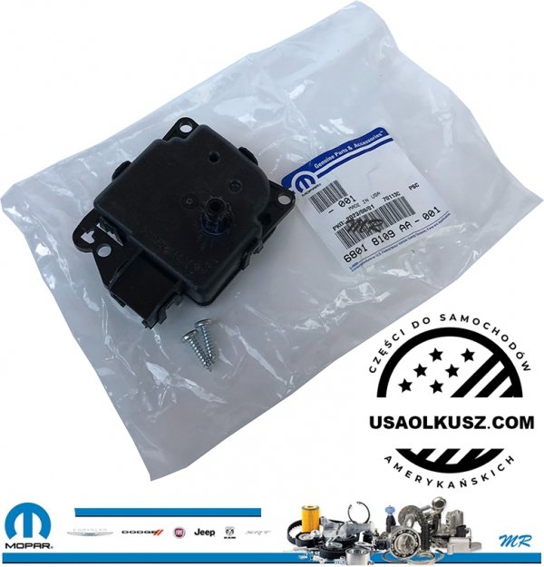 Siłownik klap powietrza nagrzewnicy Dodge Durango 2008-2009