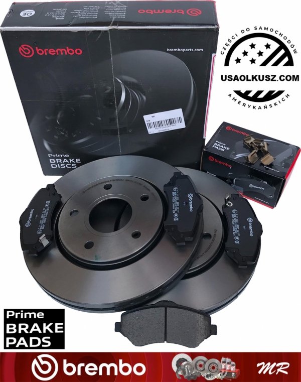 Klocki oraz przednie tarcze hamulcowe 303mm BREMBO Ram Cargo Van