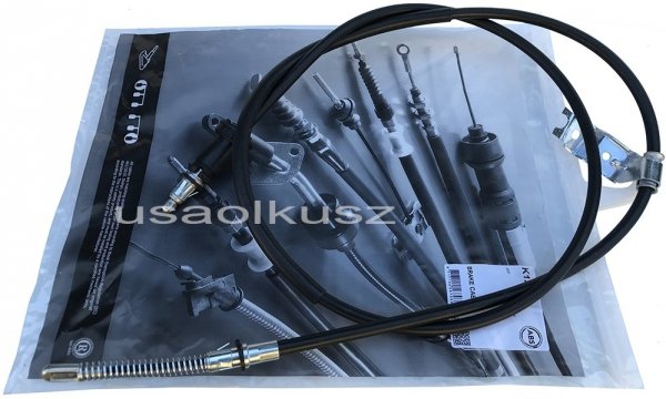 Linka hamulca postojowego lewa - do tarcz Jeep Cherokee 2003-2007