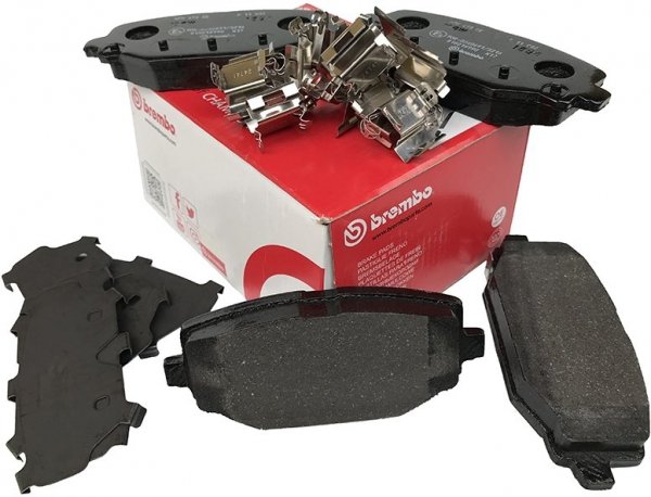 Tylne klocki hamulcowe BREMBO Chrysler Voyager Town Country 2012-