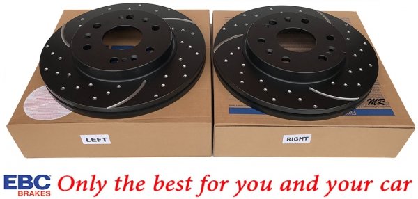 Przednia NAWIERCANA NACINANA tarcza hamulcowa 330mm EBC seria GD Chevrolet Avalanche 1500 2007-