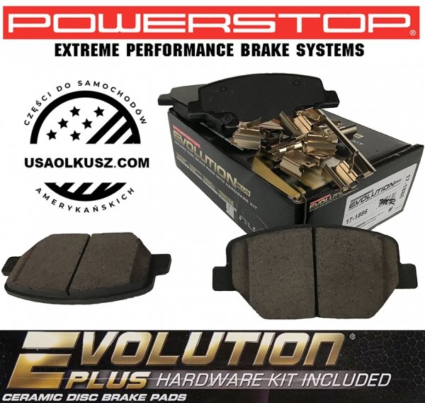 Klocki hamulcowe przednie POWERSTOP Z17 EVOLUTION PLUS Chevrolet Equinox 2018-2020