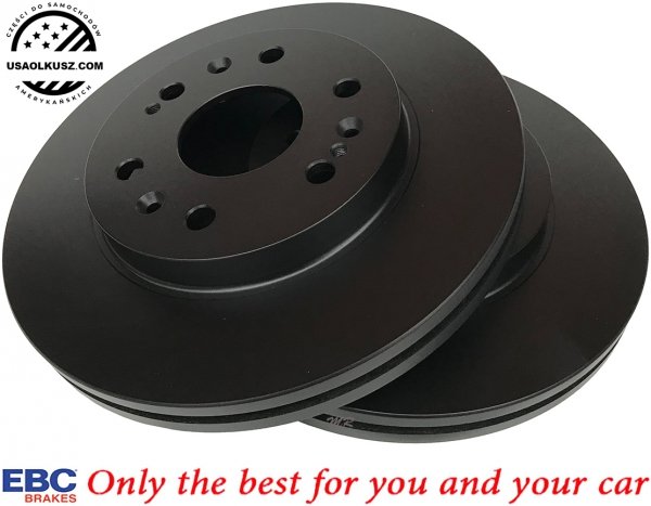 Przednie klocki GreenStuff + tarcze hamulcowe 330mm EBC seria PREMIUM GMC Yukon 2009-2020
