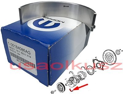 Panewka główna wału dolna +0,0072 Fiat Freemont 3,6 V6