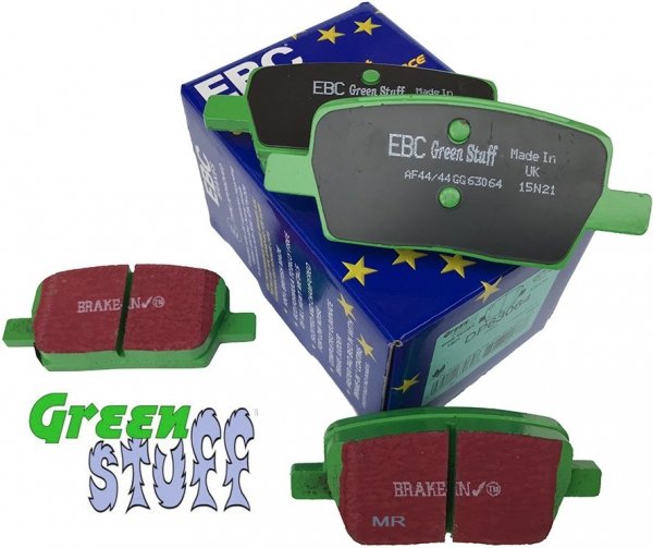 Tylne klocki GreenStuff + tarcze hamulcowe 315mm EBC seria Premium Chevrolet Camaro LT / LS 2016-