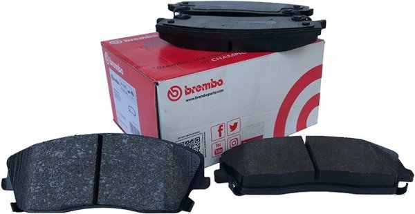Klocki hamulcowe przednie BREMBO zacisk 1 tłok Dodge Charger