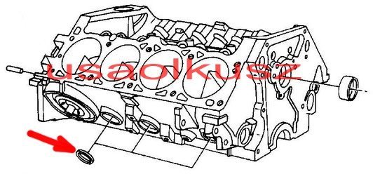 Brok zaślepka głowicy / bloku 31,75 mm Dodge Durango 5,2 / 5,9 V8