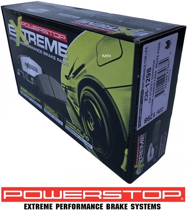 Przednie klocki Z26 + tarcze hamulcowe POWERSTOP 360mm Chrysler 300C SRT8