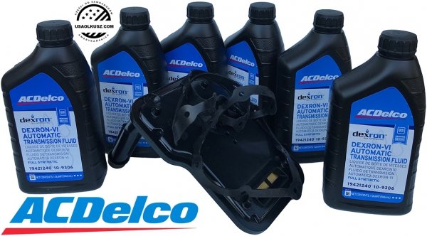 Filtr + olej ACDelco Dextron VI automatycznej skrzyni biegów Chevrolet Corvette 2006-2014