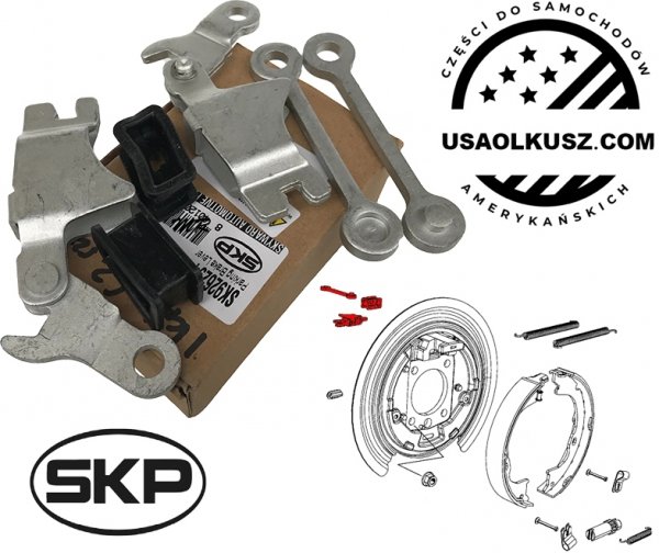 Rozpieraki szczęk hamulca postojowego Jeep Liberty 2008-2012