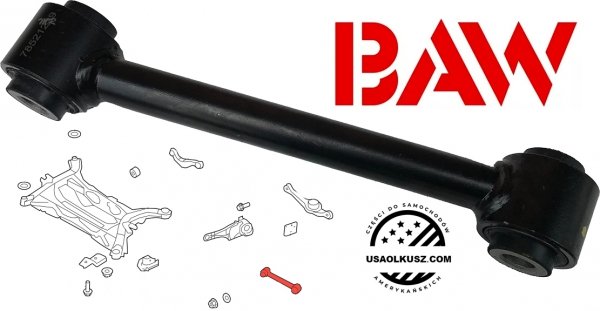 Wahacz poprzeczny tylnego zawieszenia Ford Edge 2007-2010