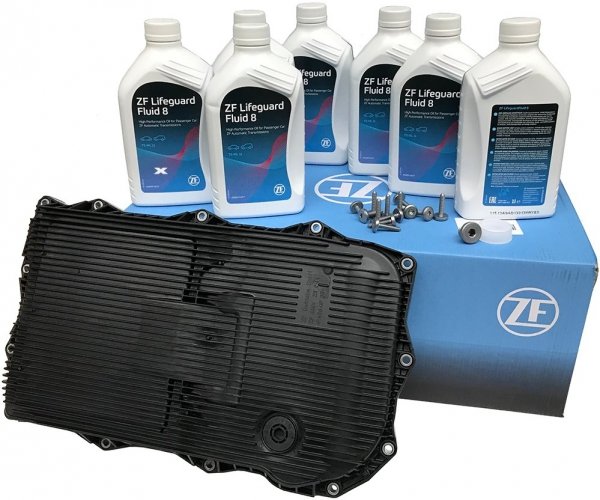Filtr + olej skrzyni 8-SPD ZF 8HP70 Chrysler 300C 5,7 V8 2015-2023