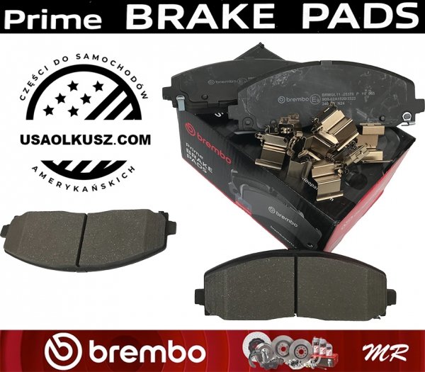 Klocki hamulcowe przednie tarcze 330mm Chrysler Voyager Town Country 2012-
