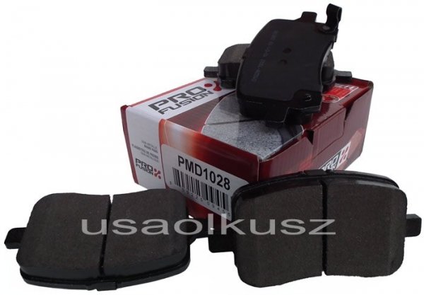 Przednie klocki hamulcowe Chevrolet HHR 2008-2010 tarcze tył