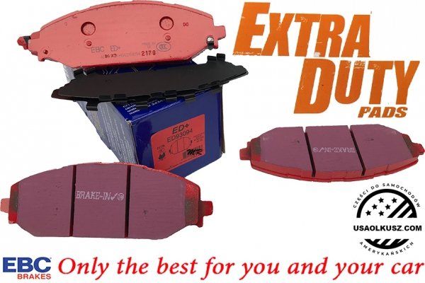 Klocki hamulcowe przednie EBC EXTRA DUTY ED+ RAM 1500 DT 2019-